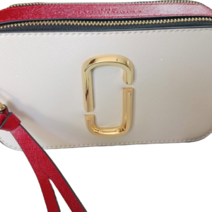 Marc Jacobs Bandolera Bag Blanco Rojo "Envío Gratis"