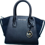 Michael Kors Bolso Avril  Negro Herrajes Dorados